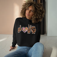 LOVE ❤️ Crop Hoodie
