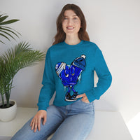 Cold HEARTED 🥶💙 Unisex Heavy Blend™ Crewneck Sweatshirt