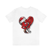 Protect your HEART ❤️‍🩹🔫Unisex Jersey Short Sleeve Tee