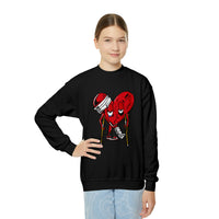 LOVE hurts ❤️‍🩹Youth Crewneck Sweatshirt