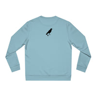 BLACK heart 🖤 small logo Premium Unisex Changer Sweatshirt