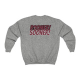 Boomer Sooner OU 🏈 Unisex Heavy Blend™ Crewneck Sweatshirt