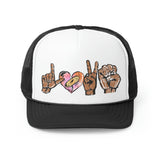 LOVE language ❤️‍🩹Trucker Caps