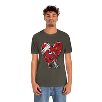 Protect your HEART ❤️‍🩹🔫Unisex Jersey Short Sleeve Tee