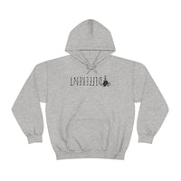 “DIFFERENT” BLACK heart 🖤 Unisex Heavy Blend Hoodie