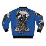 Black PANTHER  🖤🐆  Blue Bomber Jacket