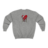 LOVE hurts ❤️‍🩹 Unisex Heavy Blend™ Crewneck Sweatshirt