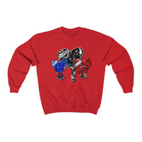 LOVE trio ❤️‍🩹🖤💙 Unisex Heavy Blend™ Crewneck Sweatshirt