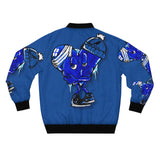 Cold HEARTED 🥶💙 Blue Bomber Jacket