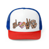 LOVE language ❤️‍🩹Trucker Caps