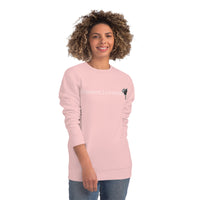 BLACK heart 🖤 small logo Premium Unisex Changer Sweatshirt