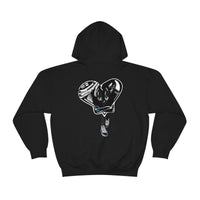 “DIFFERENT” BLACK heart 🖤 Unisex Heavy Blend Hoodie