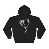“DIFFERENT” BLACK heart 🖤 Unisex Heavy Blend Hoodie