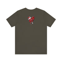 Protect your HEART ❤️‍🩹🔫Unisex Jersey Short Sleeve Tee