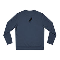 BLACK heart 🖤 small logo Premium Unisex Changer Sweatshirt