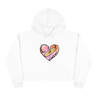 Broken heart 💔 Crop Hoodie