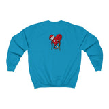 LOVE hurts ❤️‍🩹 Unisex Heavy Blend™ Crewneck Sweatshirt