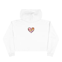 Broken heart 💔 Crop Hoodie