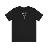 BLACK heart 🖤 Unisex Jersey Short Sleeve Tee