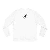 BLACK heart 🖤 small logo Premium Unisex Changer Sweatshirt