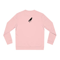 BLACK heart 🖤 small logo Premium Unisex Changer Sweatshirt
