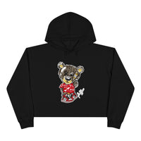 StayFly Bear 🧸Crop Hoodie