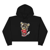 StayFly Bear 🧸Crop Hoodie