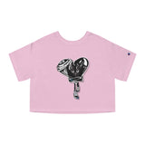 BLACK heart 🖤 Champion Women's Heritage Cropped T-Shirt