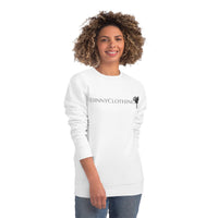 BLACK heart 🖤 small logo Premium Unisex Changer Sweatshirt