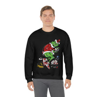 The Grinch 🎁Unisex Heavy Blend™ Christmas Crewneck Sweatshirt