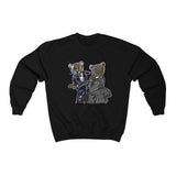 Whatch your mouth 👋🏿💥Unisex Heavy Blend™ Crewneck Sweatshirt