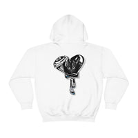 “DIFFERENT” BLACK heart 🖤 Unisex Heavy Blend Hoodie