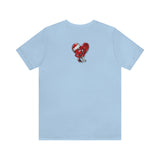 Protect your HEART ❤️‍🩹🔫Unisex Jersey Short Sleeve Tee