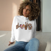 LOVE ❤️ Crop Hoodie