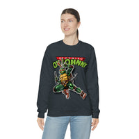 Michelangelo 🍕🐢 Ninja Turtles Unisex Heavy Blend™ Crewneck Sweatshirt