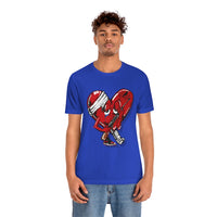 Protect your HEART ❤️‍🩹🔫Unisex Jersey Short Sleeve Tee