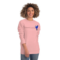 Cold HEARTED 🥶💙 small logo Premium Unisex Changer Sweatshirt