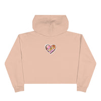 Broken heart 💔 Crop Hoodie