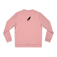BLACK heart 🖤 small logo Premium Unisex Changer Sweatshirt
