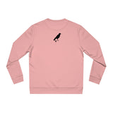 BLACK heart 🖤 small logo Premium Unisex Changer Sweatshirt