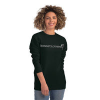 BLACK heart 🖤 small logo Premium Unisex Changer Sweatshirt