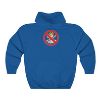 No LOVE 🚫❤️‍🩹 Unisex Heavy Blend™ Hooded Sweatshirt