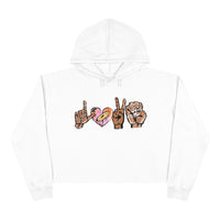 LOVE ❤️ Crop Hoodie