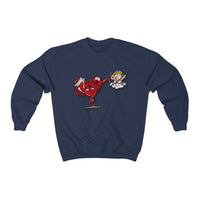 No LOVE 🚫❤️‍🩹 Unisex Heavy Blend™ Crewneck Sweatshirt