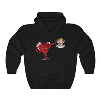 No LOVE 🚫❤️‍🩹 Unisex Heavy Blend™ Hooded Sweatshirt