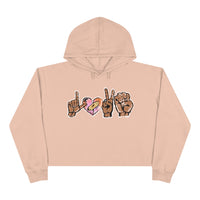 LOVE ❤️ Crop Hoodie