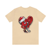 Protect your HEART ❤️‍🩹🔫Unisex Jersey Short Sleeve Tee