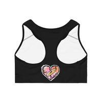 LOVE ❤️ Black Sports Bra