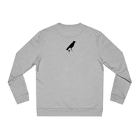 BLACK heart 🖤 small logo Premium Unisex Changer Sweatshirt