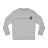 LOVE hurts ❤️‍🩹small logo Premium Unisex Changer Sweatshirt